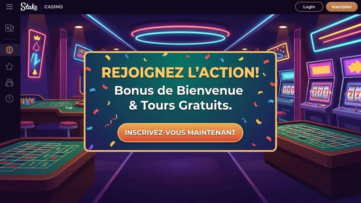 Inscription avec bonus